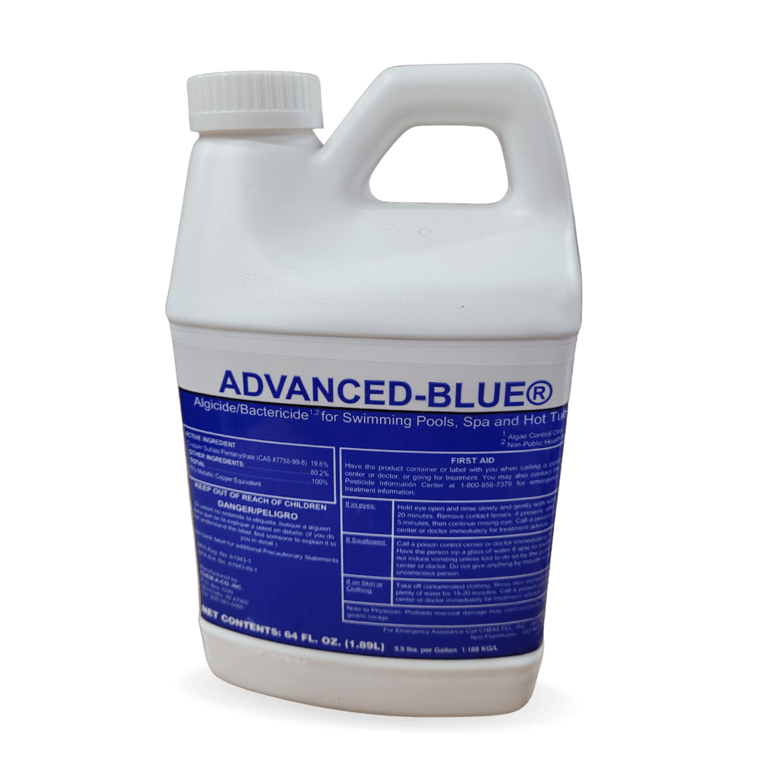 Advance Blue 64 oz. Bottle – Pool Nation USA