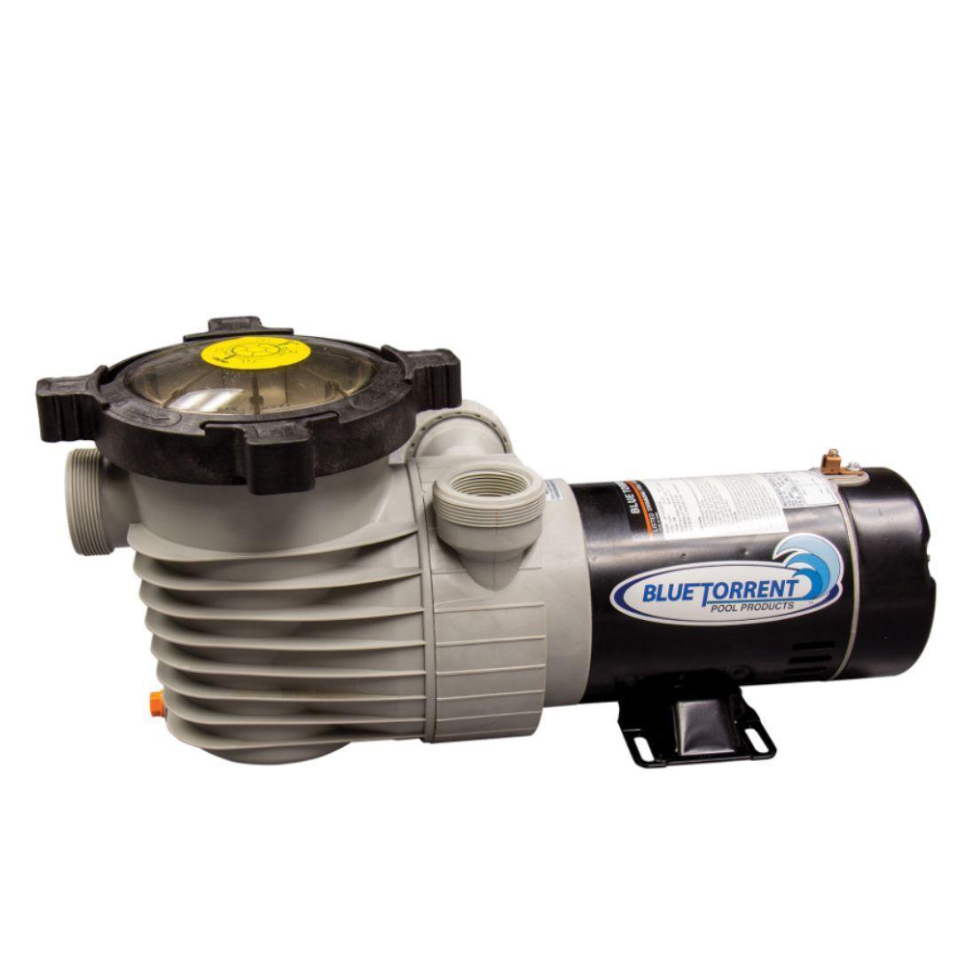 1.0 HP Hurricane Dual Port 2 Speed Pool Pump