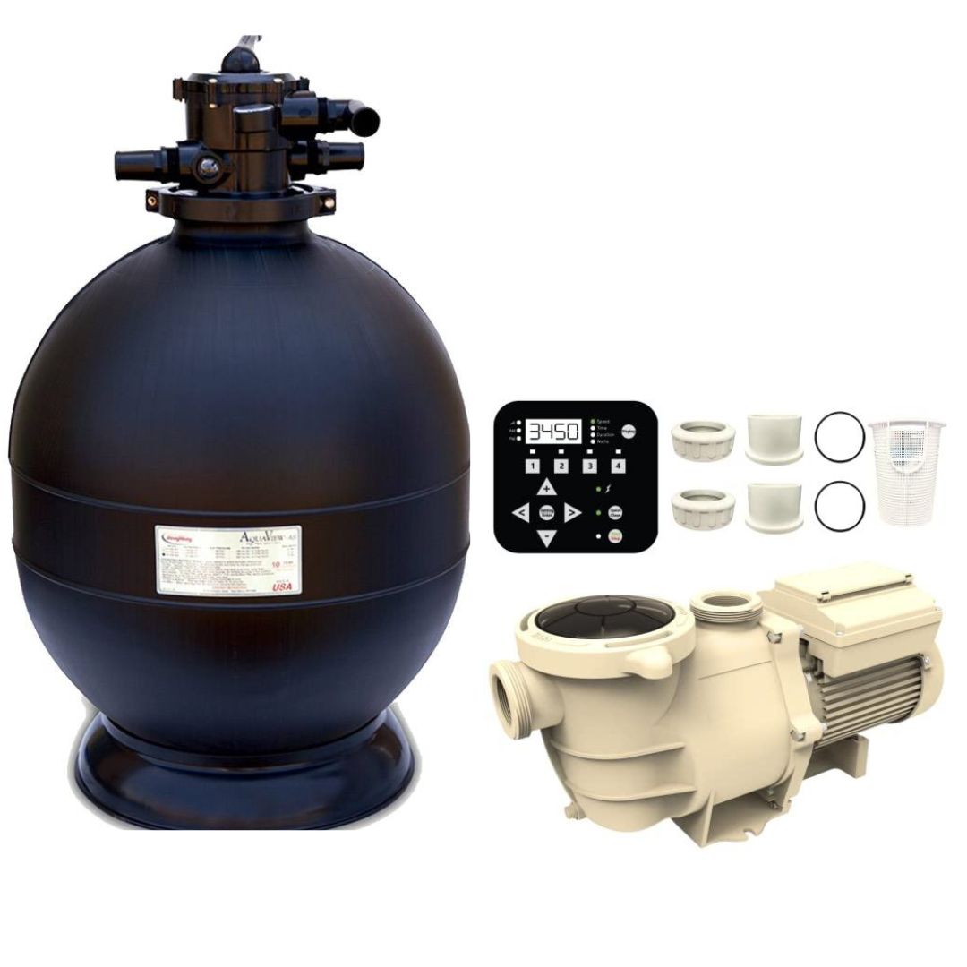 24 in. Spectra Sand Filter with 3.0 HP Variable Speed Pump