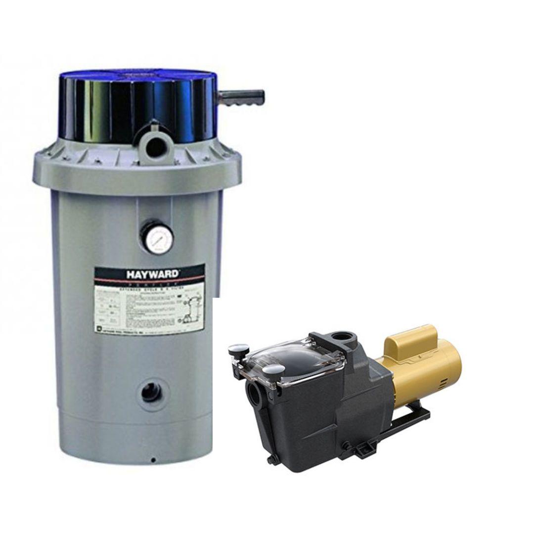 Perflex EC 65 Filter System with 1 HP SuperPump - Inground Pool