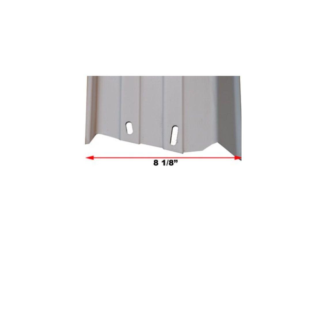 8" Steel Frame Steel Top Seat 56 7/8"