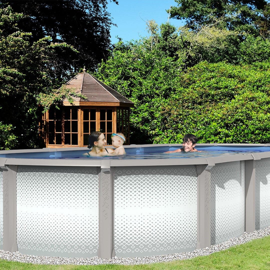 21' x 41' x 54" Jumbo 10" Resin Salt Oval Pool
