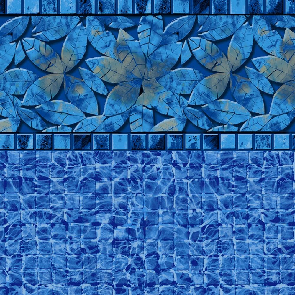 Upgrade to 21ft x 52" Round Uni-Bead Reef Blue River Full Printed Heavy Duty Millennium 3000 Liner (POOL PACKAGE ONLY)