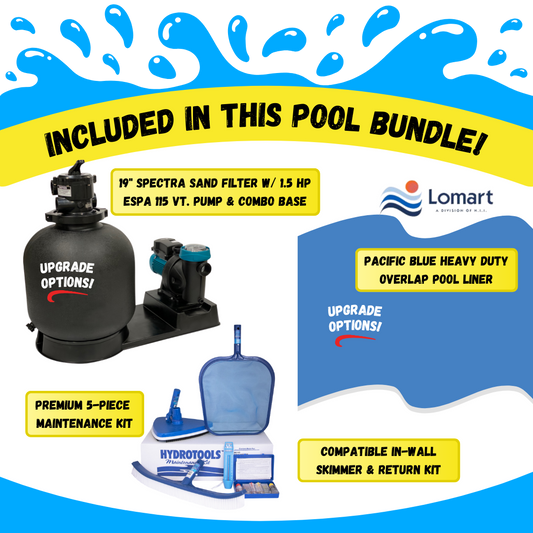 12 Foot Round Pool – Coastal Steel Frame - 52" or 54" Deep