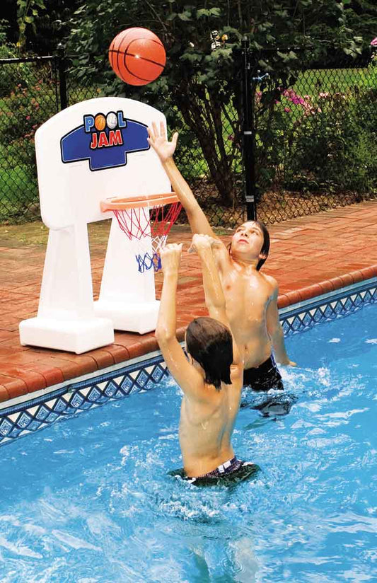 PoolJam Inground Poolside Basketball Game