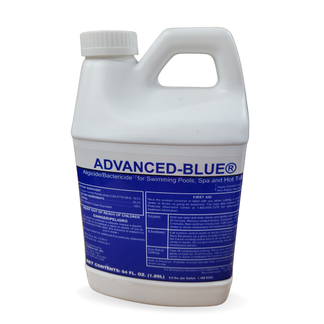 Advance Blue 64 oz. Bottle