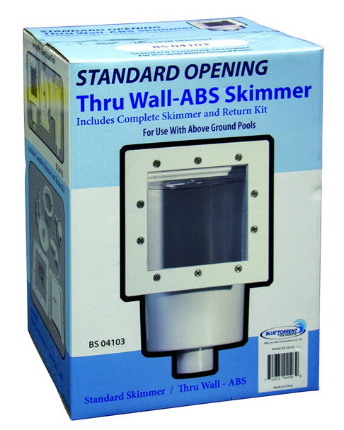 blue torrent replacement skimmer standard size above ground pools