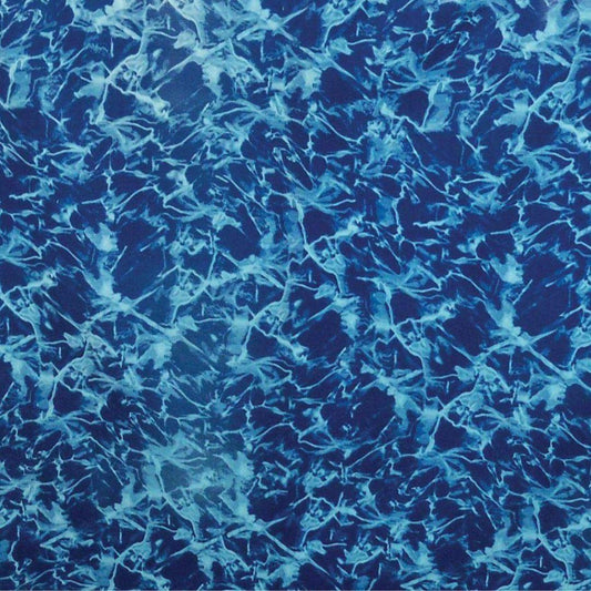 Upgrade to 15ft Round Caribbean Blue Heavy Duty Overlap Liner