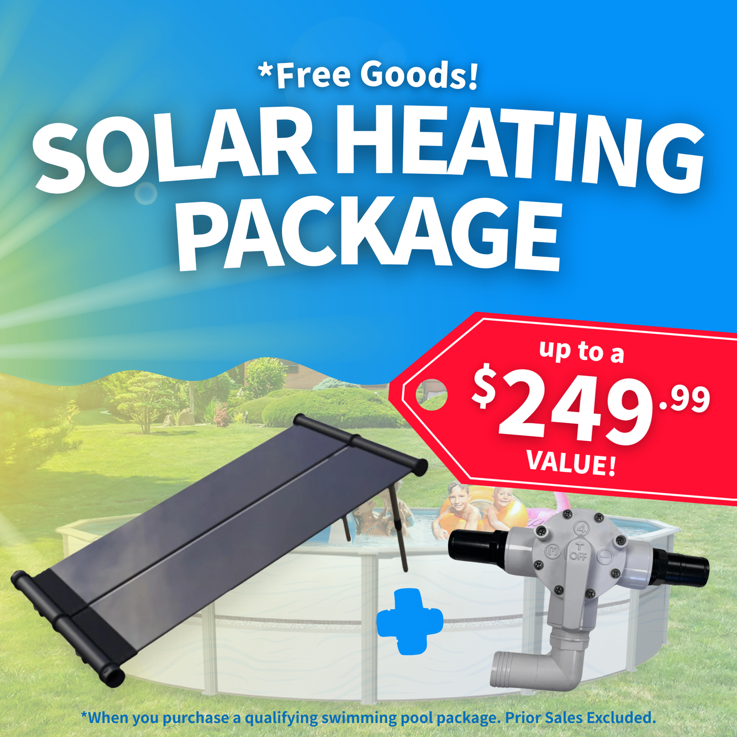 Solar Heating Free Goods Package #2