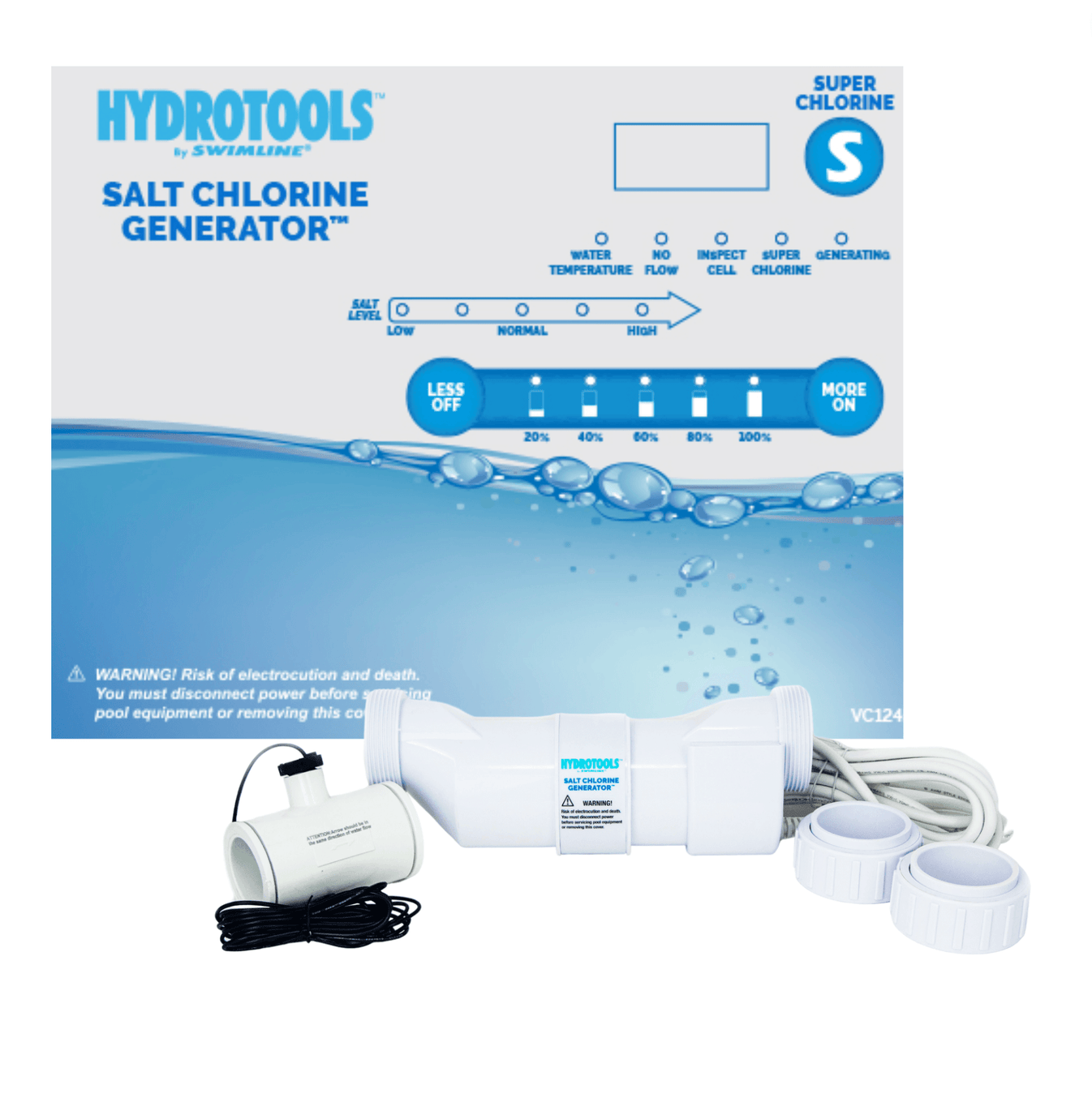 Salt Chlorine Generator for Pools up to 25,000 Gallons – Pool Nation USA