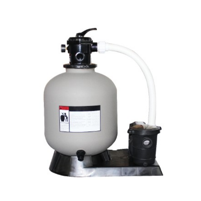 19 in. Blue Torrent Sand Filter  System with 1.5 HP  Dual Port Energy Saver Pump