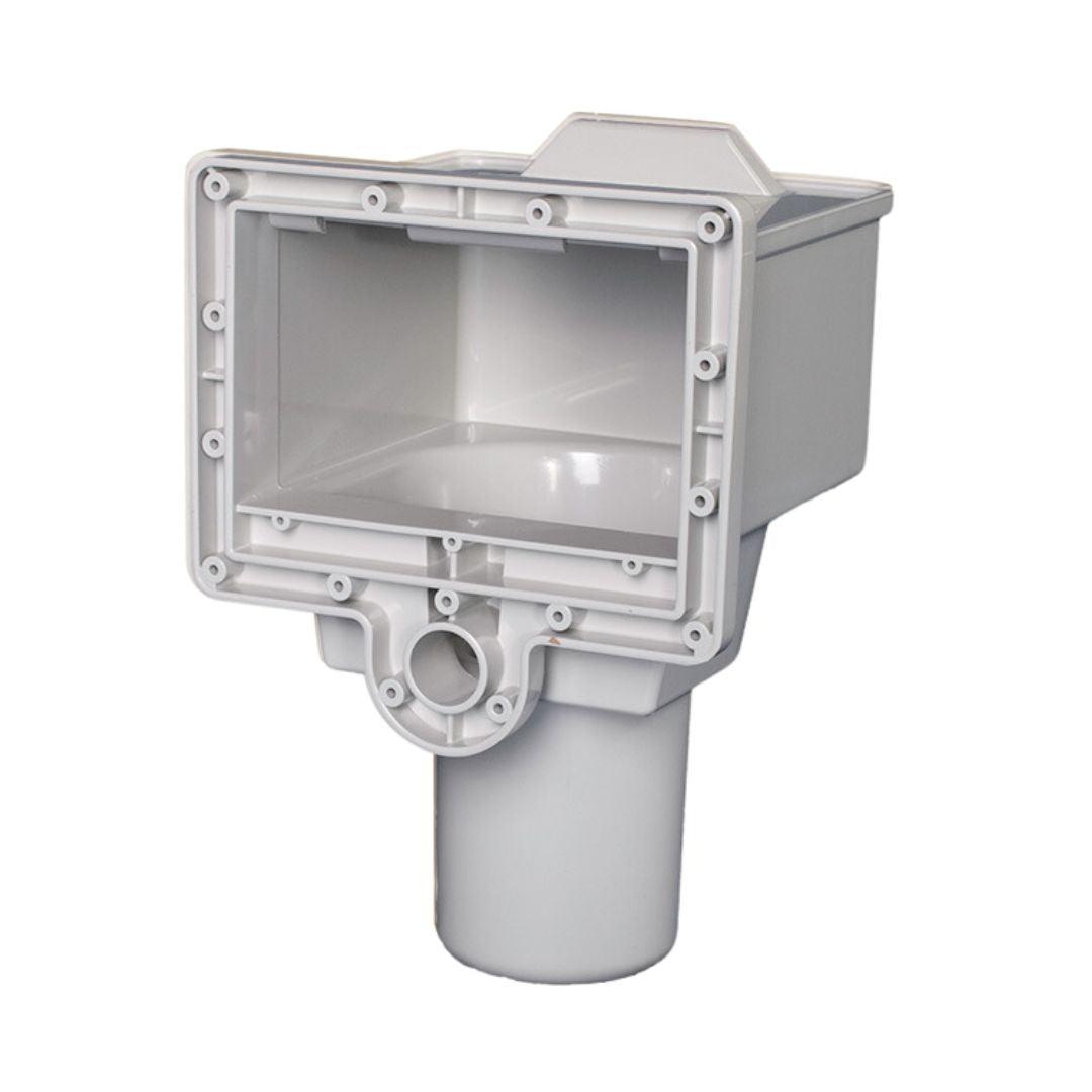 lomart pool skimmer gray