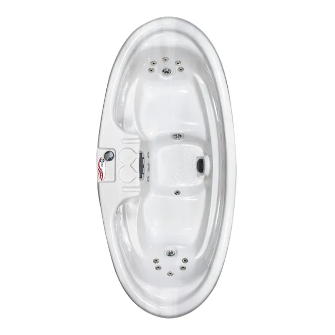 Little Rock 2-Person Oval Plug & Play Spa