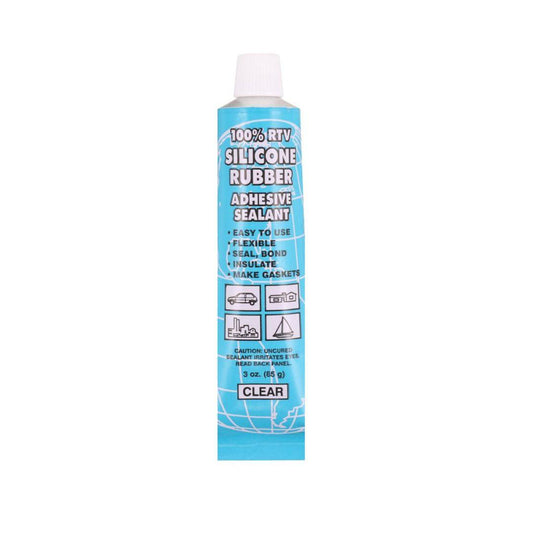 100% RTV Silicone Sealant 3 oz.