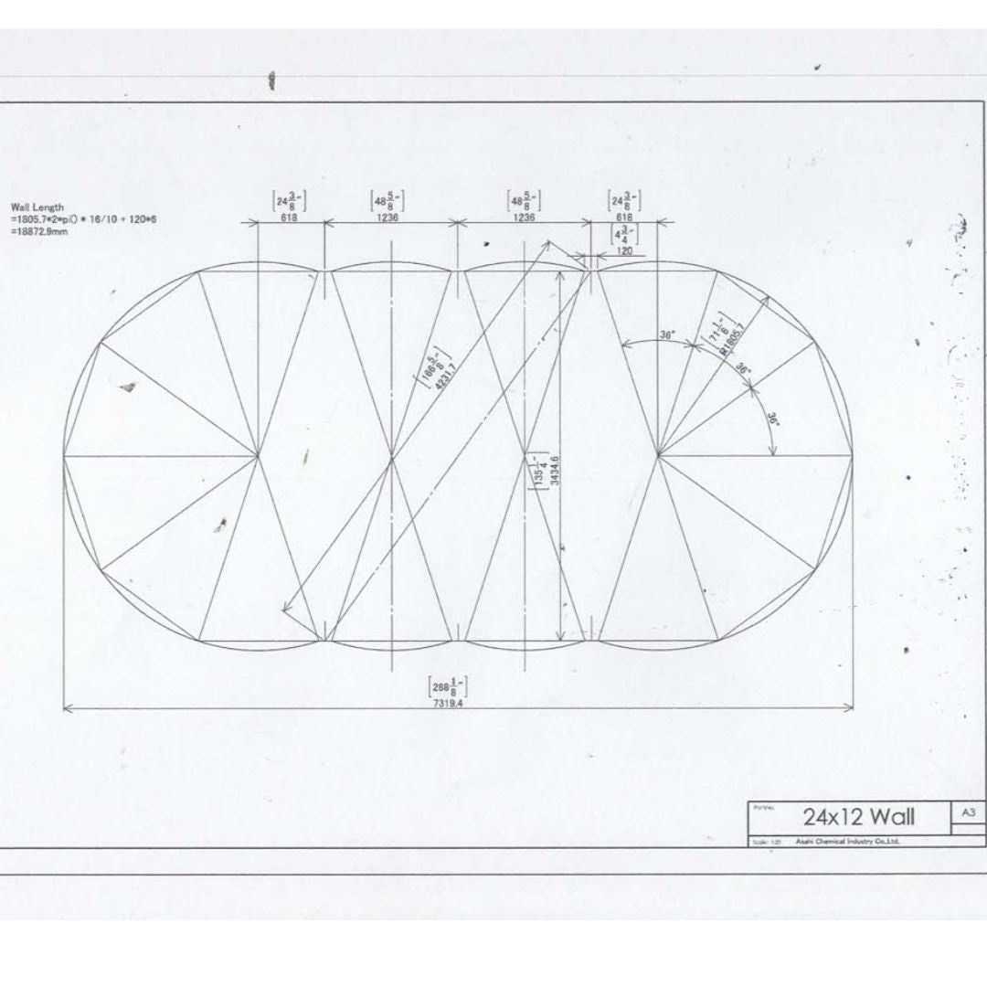 12' x 24' x 52" Steel 7" Frame Semi Inground Oval Pool
