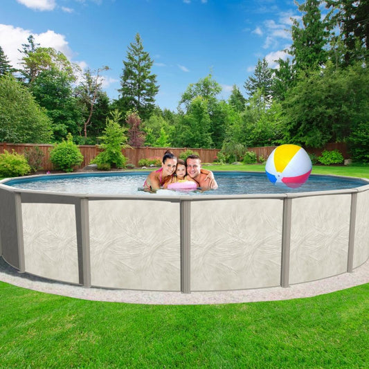 resin salt hybrid 27 x 54 above ground pool