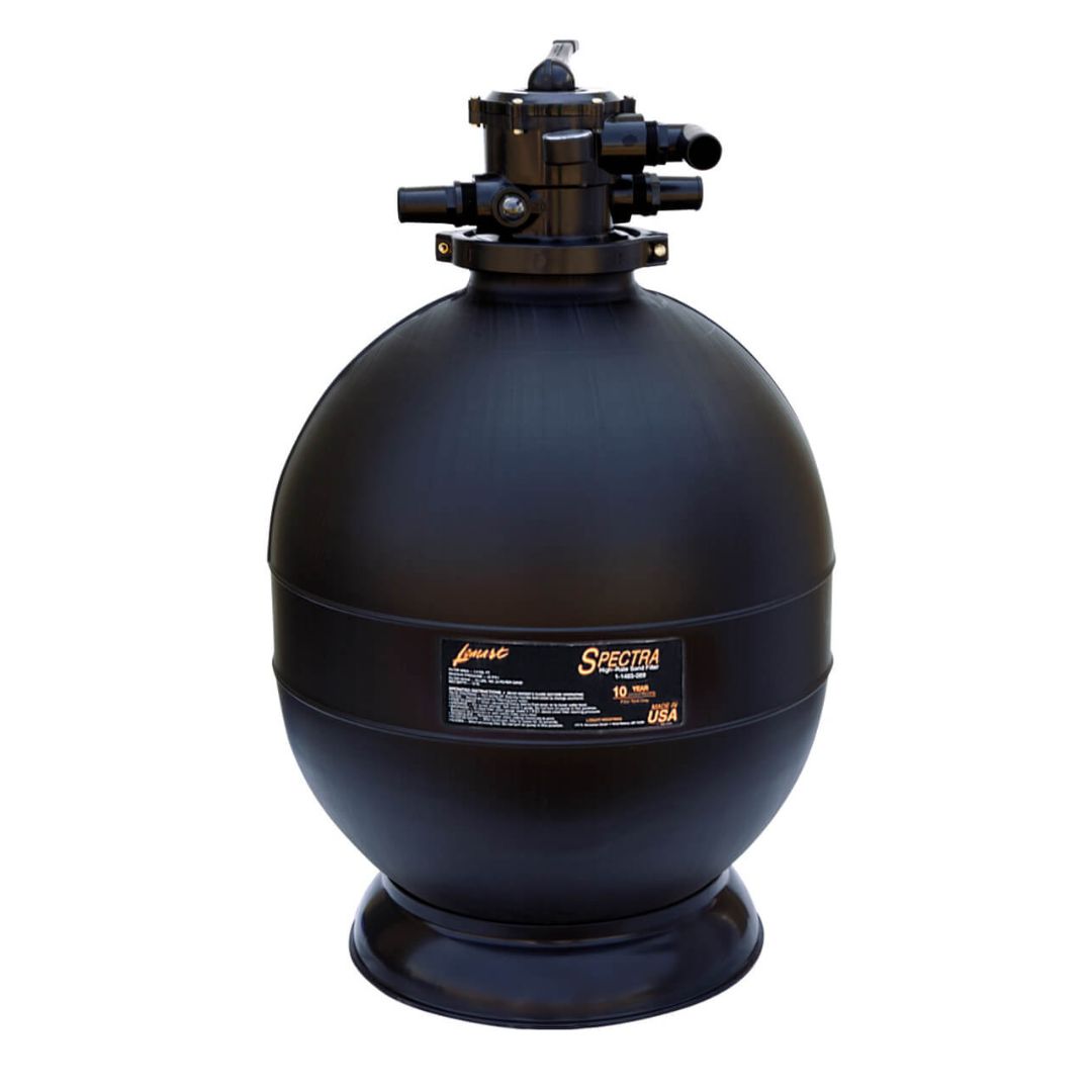 above ground pool sand filter tank