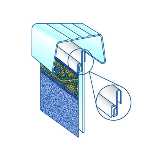 Heavy Duty Bead Receiver Track