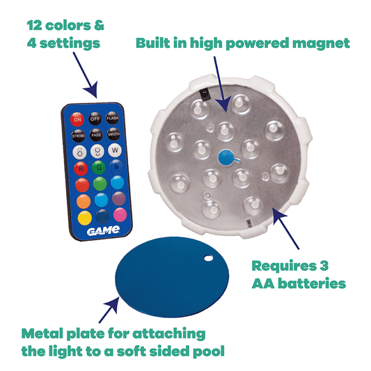 Changing led Pool Wall LEDWallLight