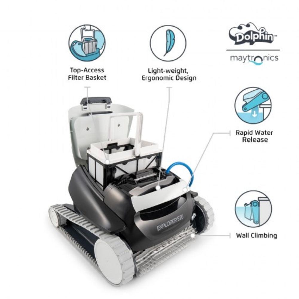 Maytronics Dolphin Explorer E20 Electric Pool Cleaner