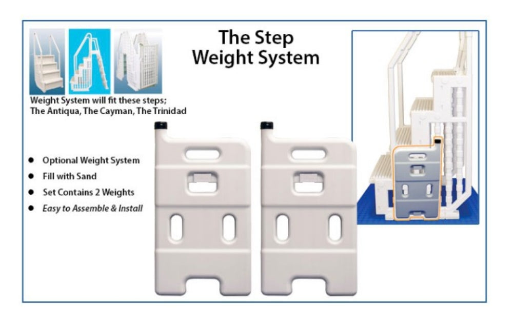 Optional Step Weight System for Antigua & Trinidad Entry Systems