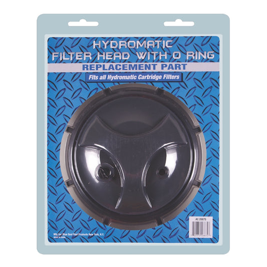 Hydromatic Black Diamond Filter Lid with O-Ring