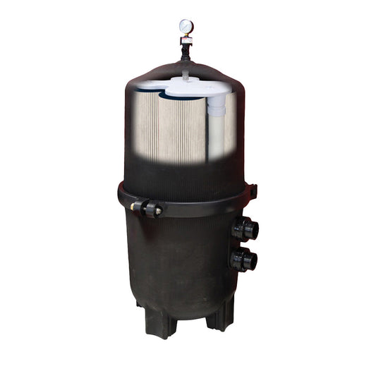 425 Sq. Ft. Black Diamond Pressure Cartridge Filter with 1.5 HP Variable Speed Pump