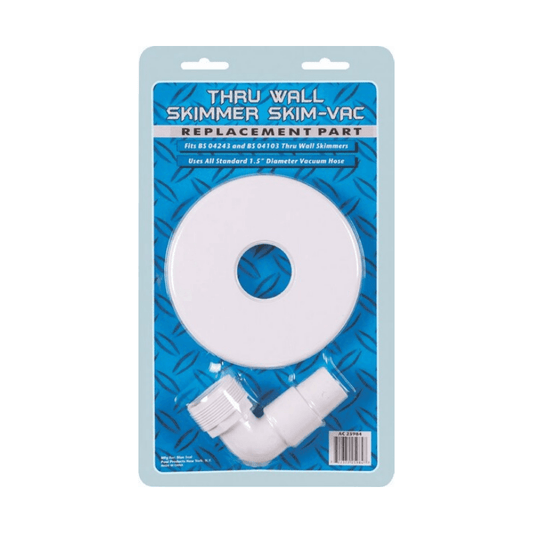 Thru Wall Skimmer Vac Plate with Elbow
